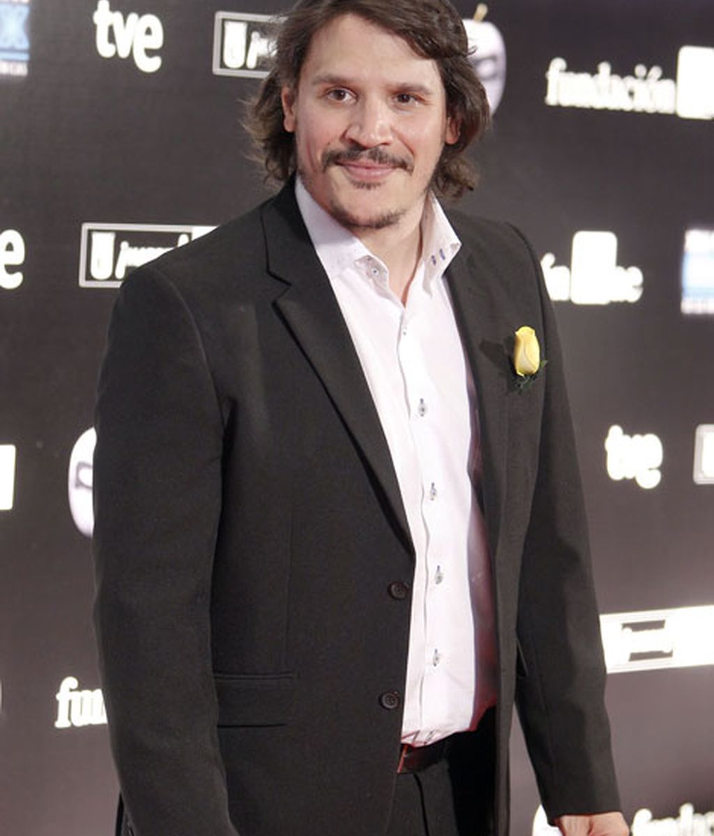 Sergio Peris también acudió a los premios