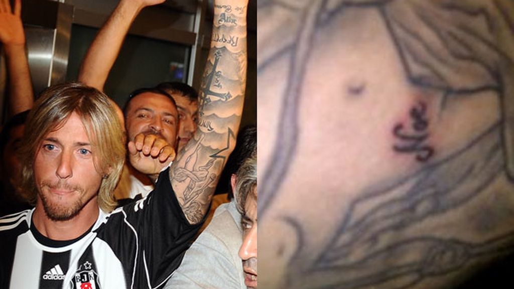 Guti y su nuevo tatuaje