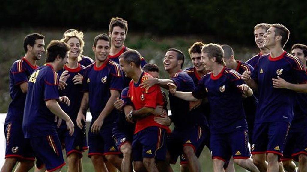 La selección sub'19 La selección sub'19