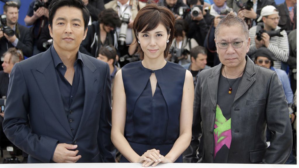 Takashi Miike, Nanako Matsushima, y Takao Osawa