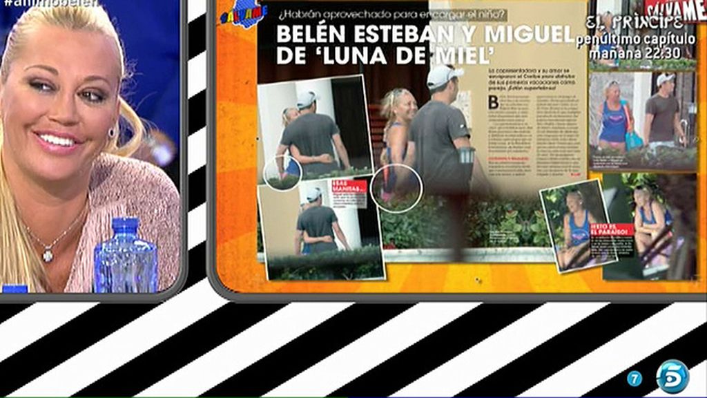 Belén Esteban disfrutaba de su particular 'luna de miel' con su chico, Miguel