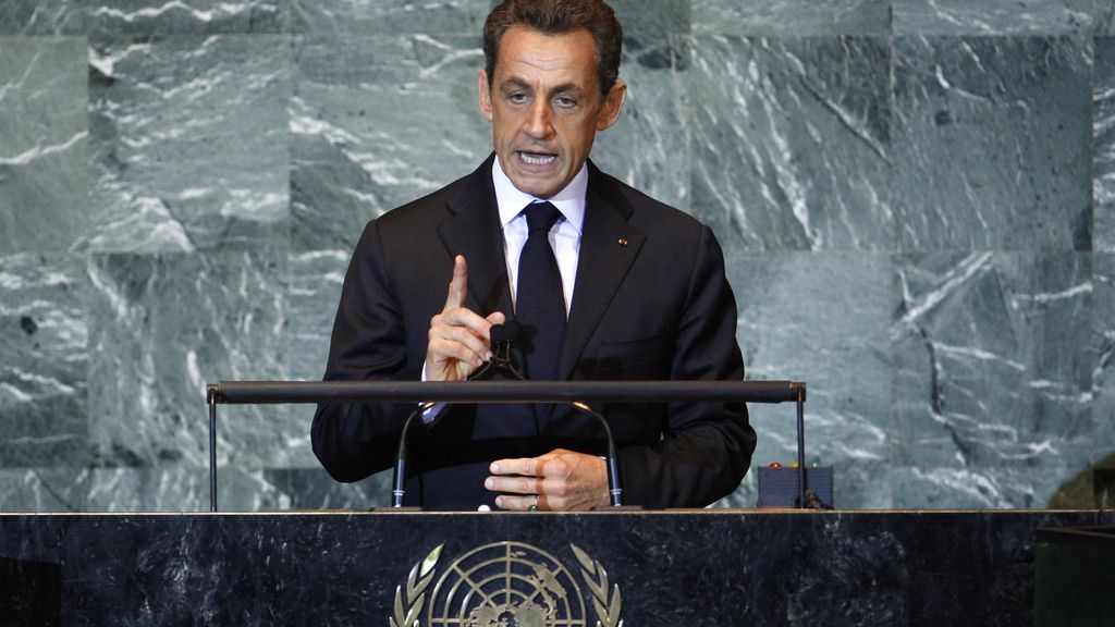 Sarkozy propone a los palestinos que soliciten ser "Estado observador" en la ONU