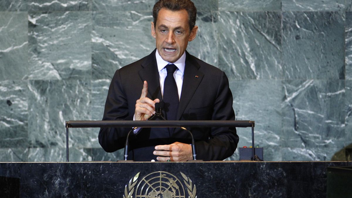 Sarkozy propone a los palestinos que soliciten ser "Estado observador" en la ONU