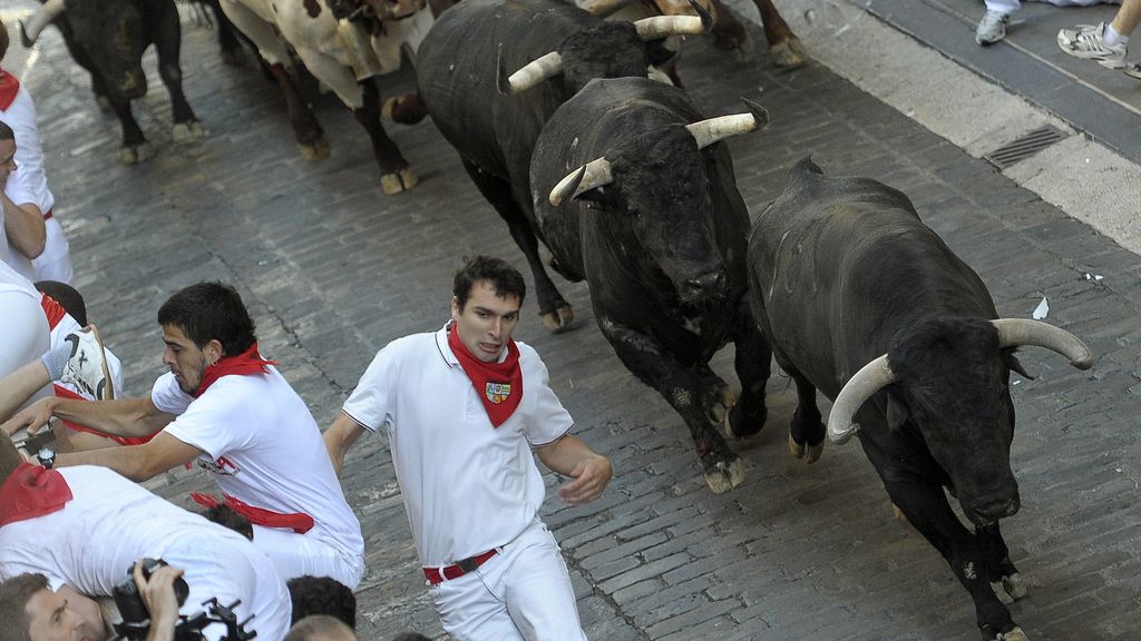 Segundo encierro, en imágenes