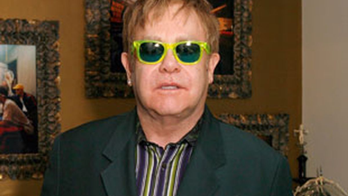 Elton John en una imagen de archivo. Foto: GTres