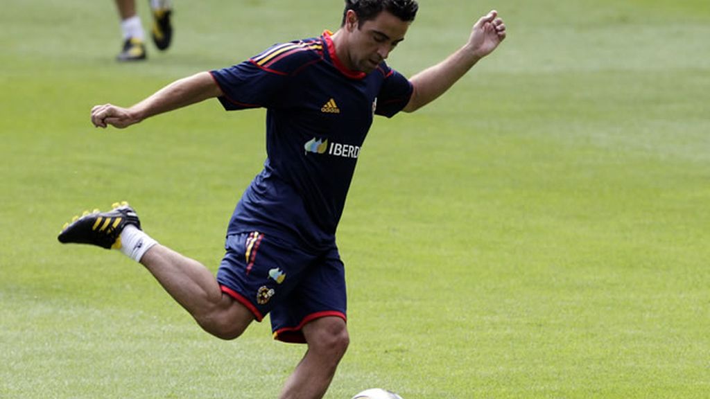 Xavi aún sigue con molestias