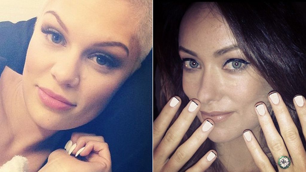 Uñas de famosas en Instagram