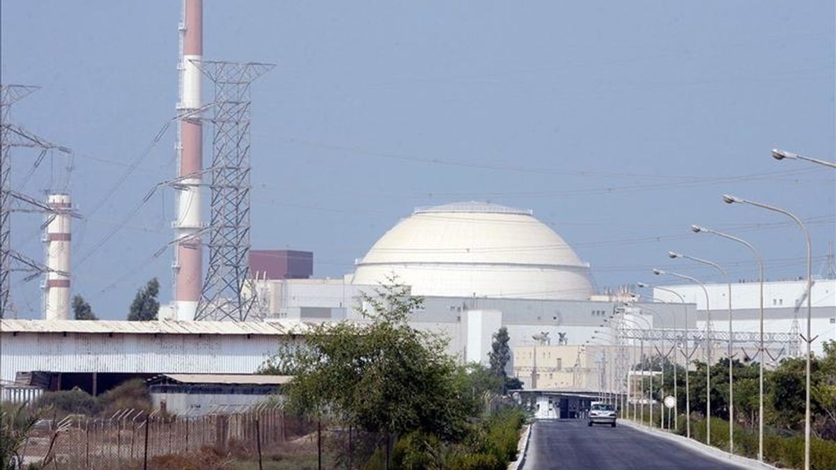 Vista general de la central nuclear de Bushehr, en el sur de Irán. EFE/Archivo