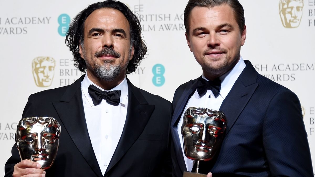 Alejandro González Iñarritu y Leonardo DiCaprio