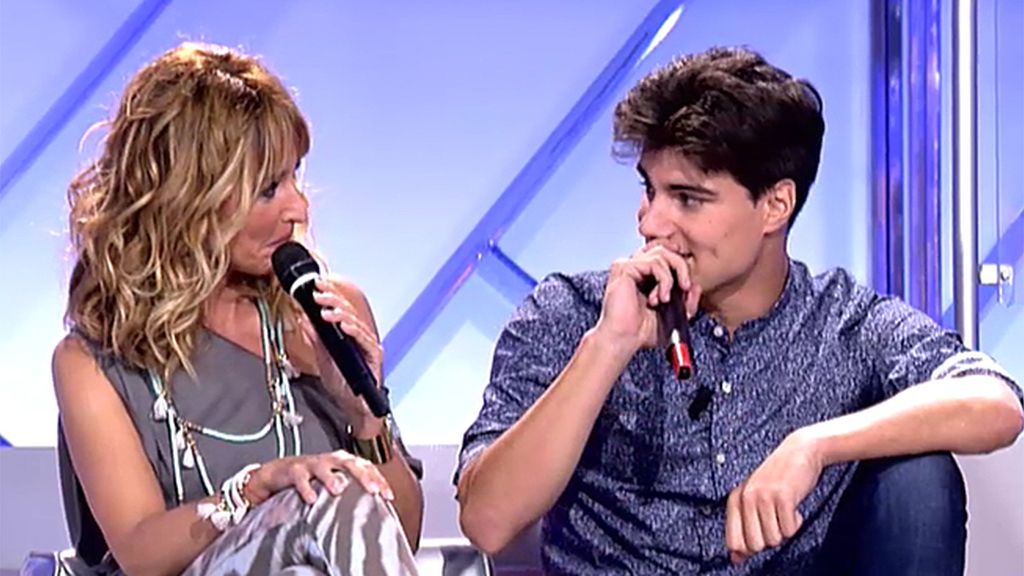 El tronista está feliz con la notica