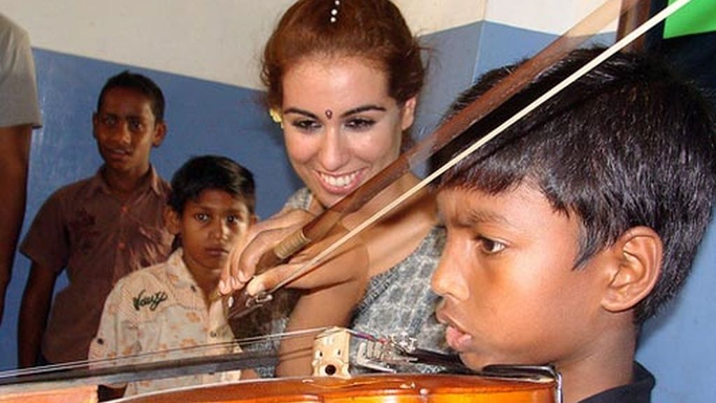 Indhira, de misión solidaria en la India con la ONG 'Global Humanitaria'