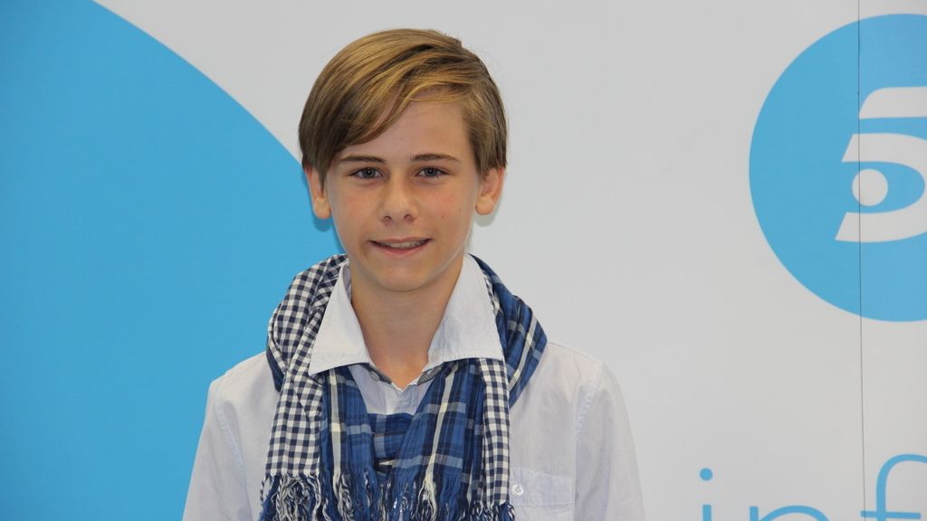 Los actores de 'El Rey' durante la presentación de la mini-serie