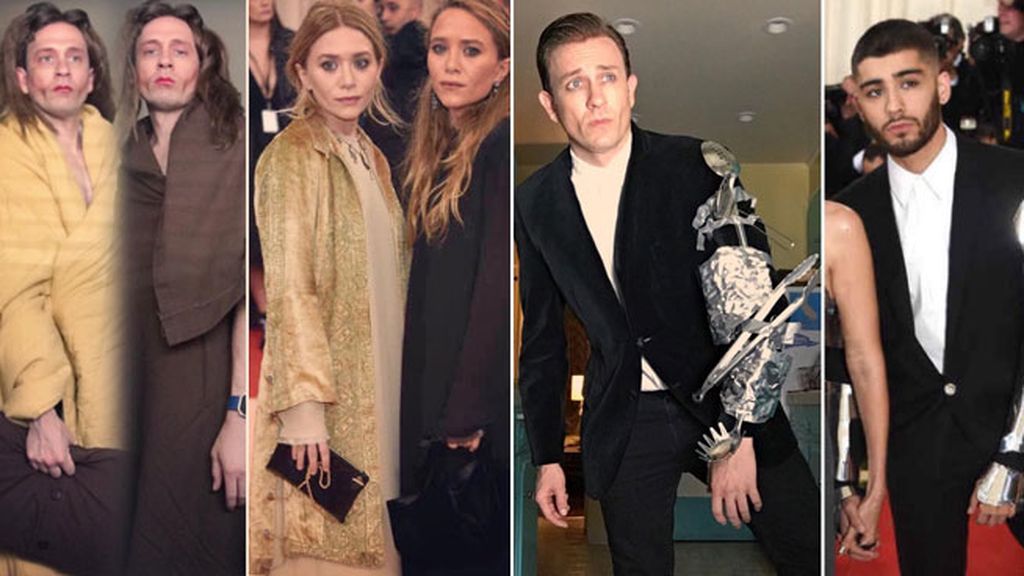 Tom Lenk se convierte en las gemelas Olsen y Zayn Malik