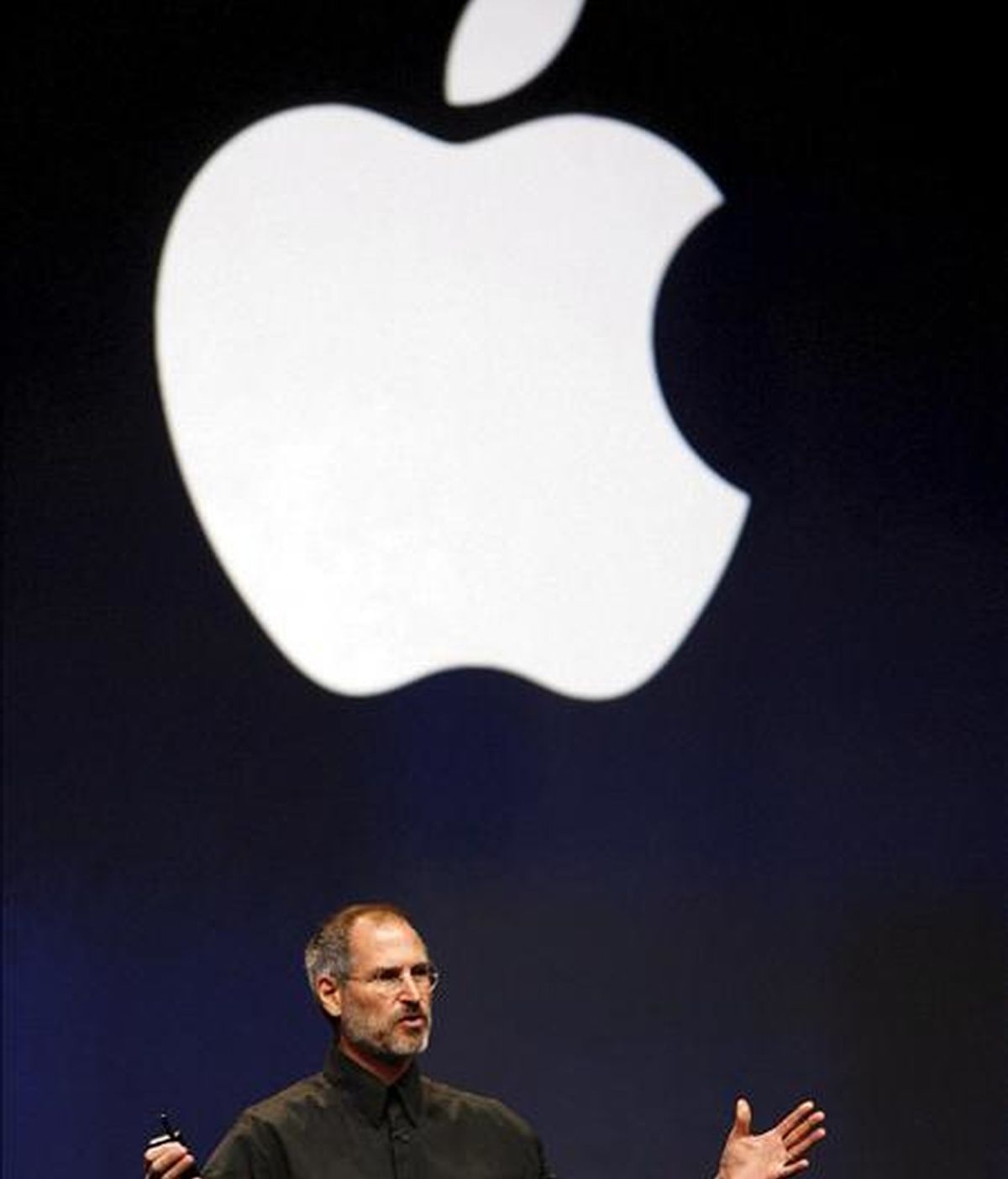 El presidente y cofundador de la empresa Apple, Steve Paul Jobs. EFE/Archivo