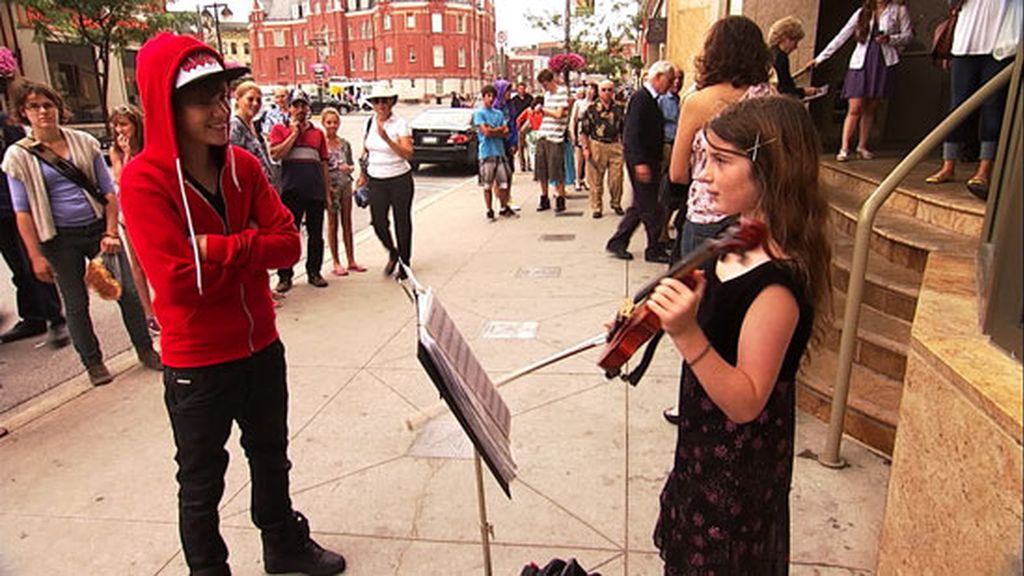 Primeras imágenes de la película de Justin Bieber