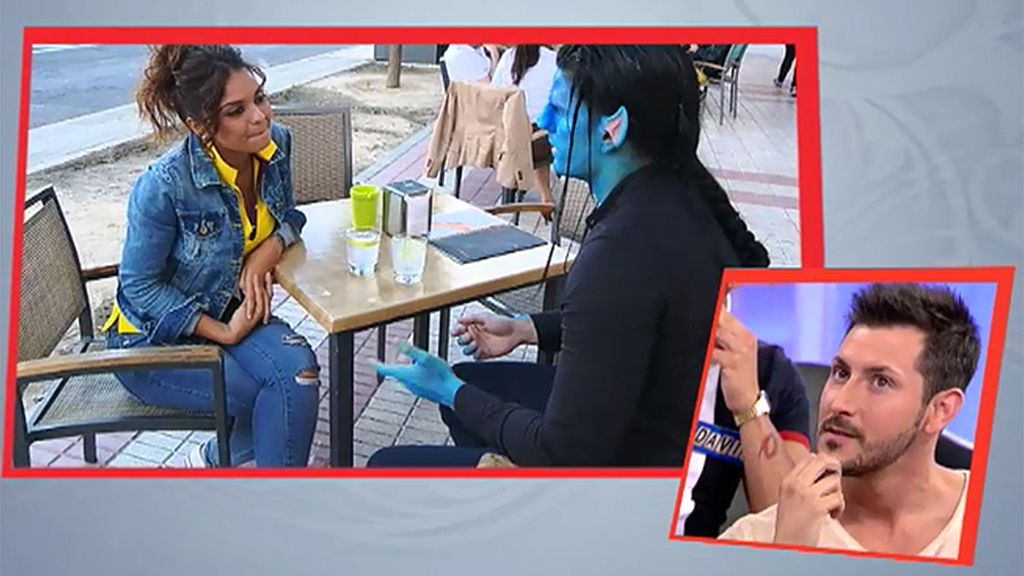María no parar de reír con su pretendiente Avatar