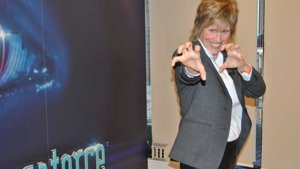 Llena de energía, Mercedes ha brillado en la rueda de prensa