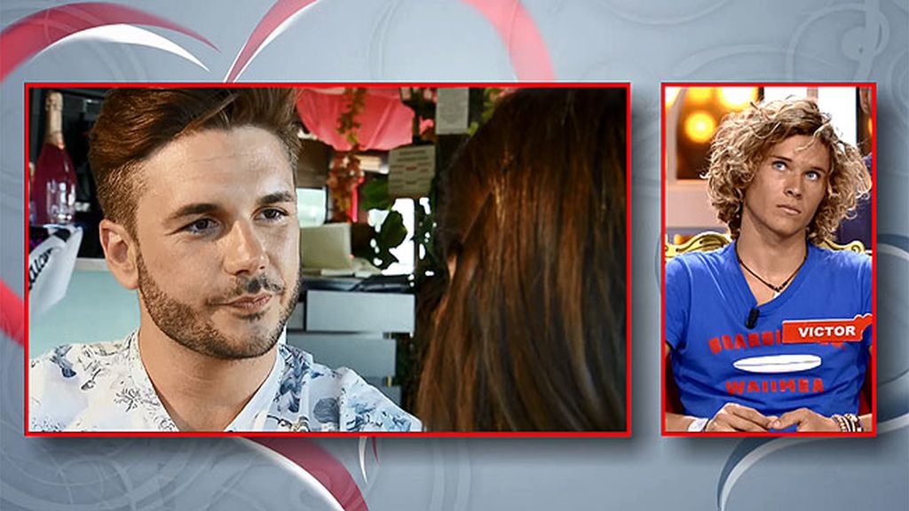 Adrián quiso besarla pero no pudo ser...