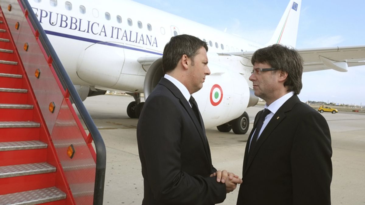 Matteo Renzi llega a Reus para reunirse con familiares de víctimas