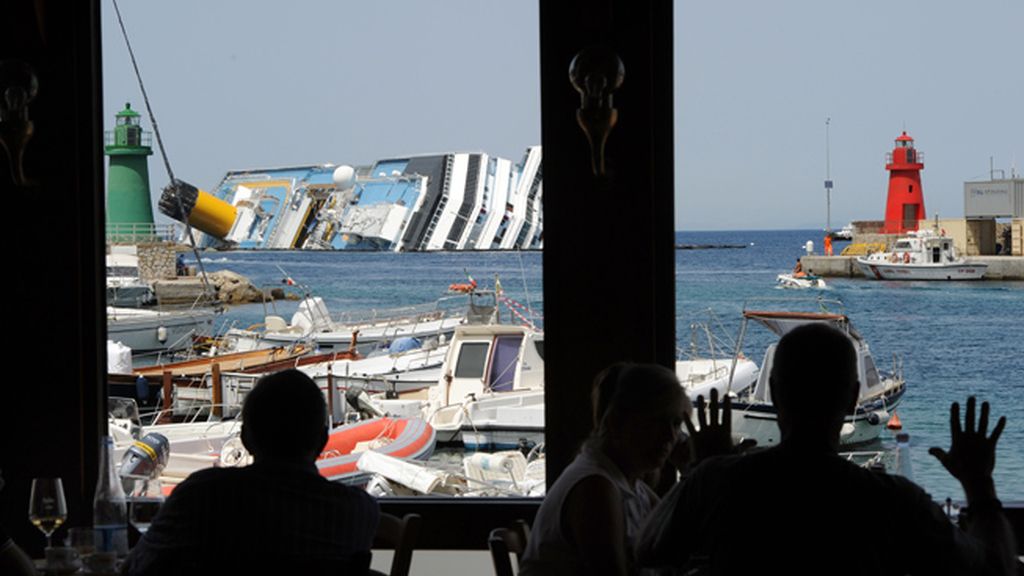 De vacaciones junto al Costa Concordia