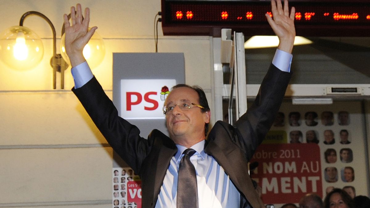 Hollande, vencedor oficial de las primarias socialistas