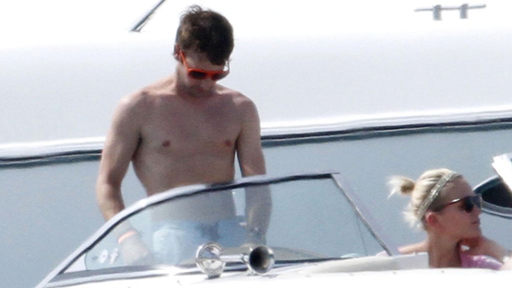 James Blunt, lobazo de mar en Formentera