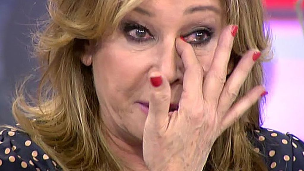 La colaboradora nos mostraba sus orígenes y recordaba a sus padres