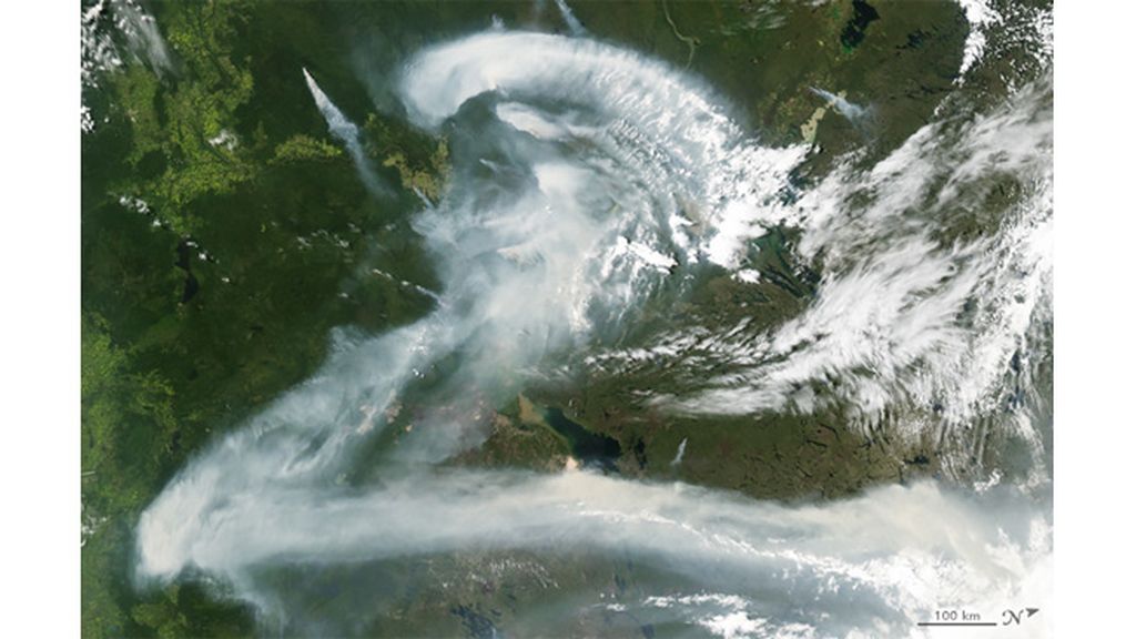 Asombrosas imágenes hechas desde el espacio