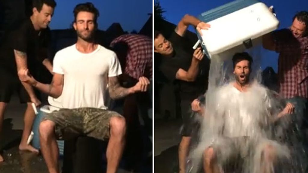 Adam Levine, de Maroon, entre los vips que han cumplido el reto