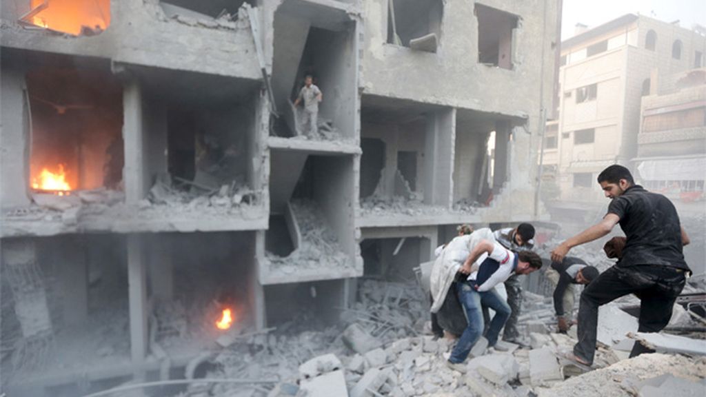 La guerra civil ha estado siempre presente en el conflicto sirio