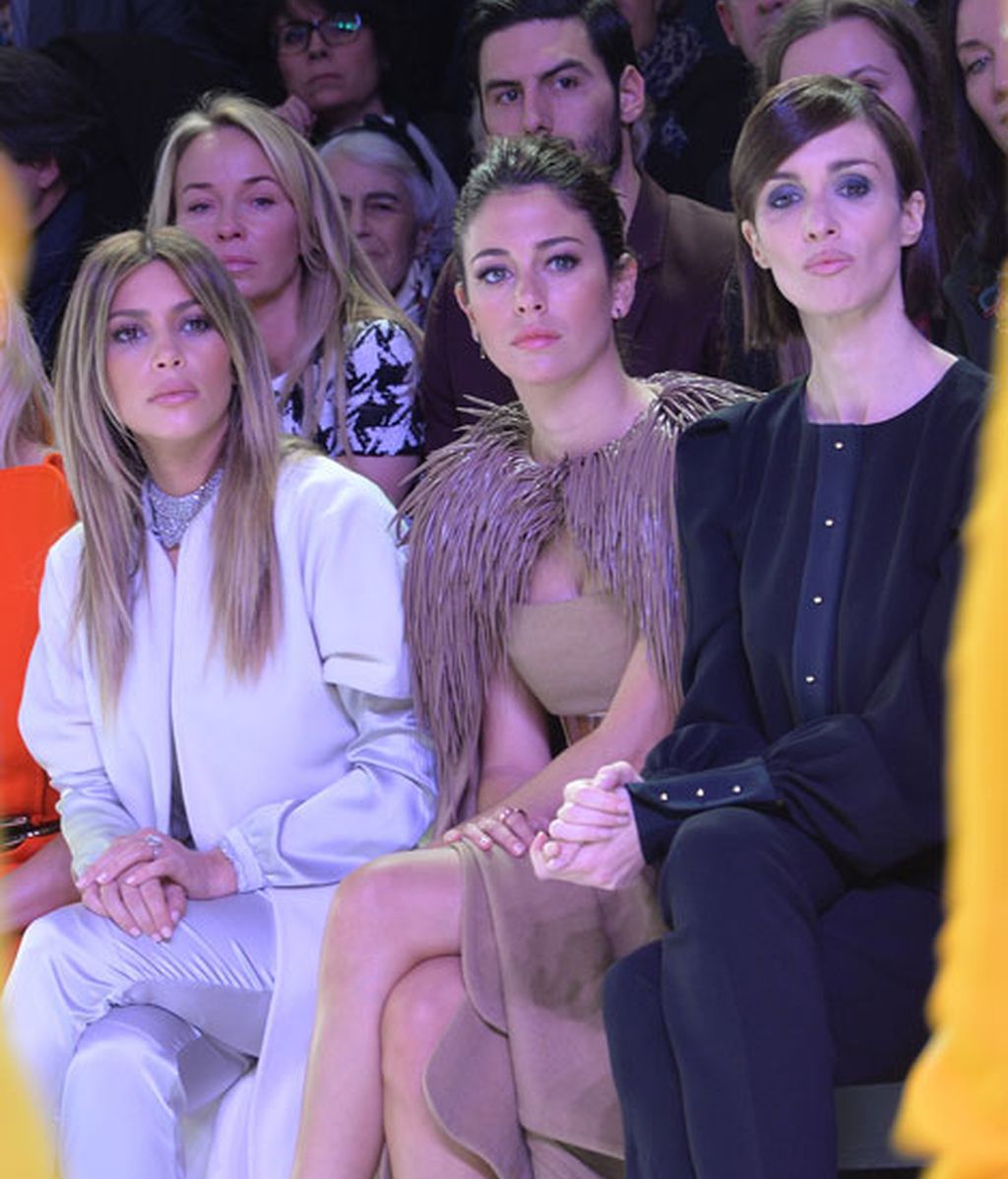 Blanca Suárez con Kim Kardashian y otros duelos del ‘front row’ de París
