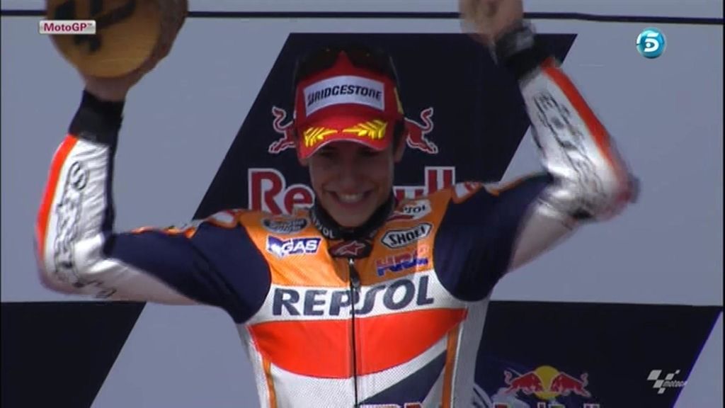 Marc Márquez entra en la historia de MotoGP