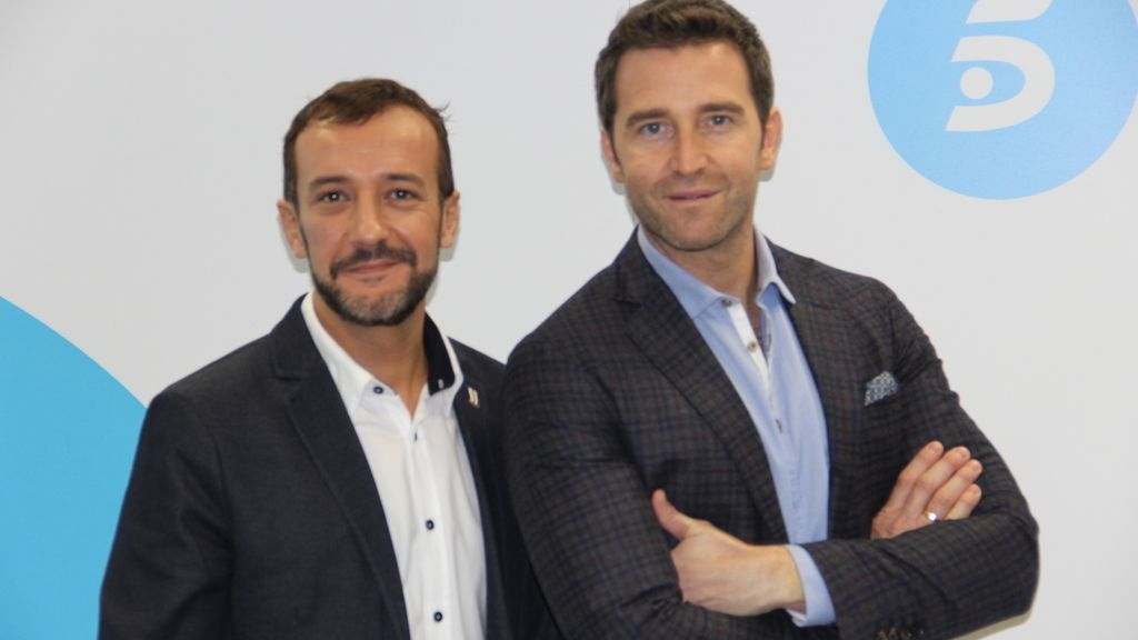 Los actores de 'El Rey' durante la presentación de la mini-serie