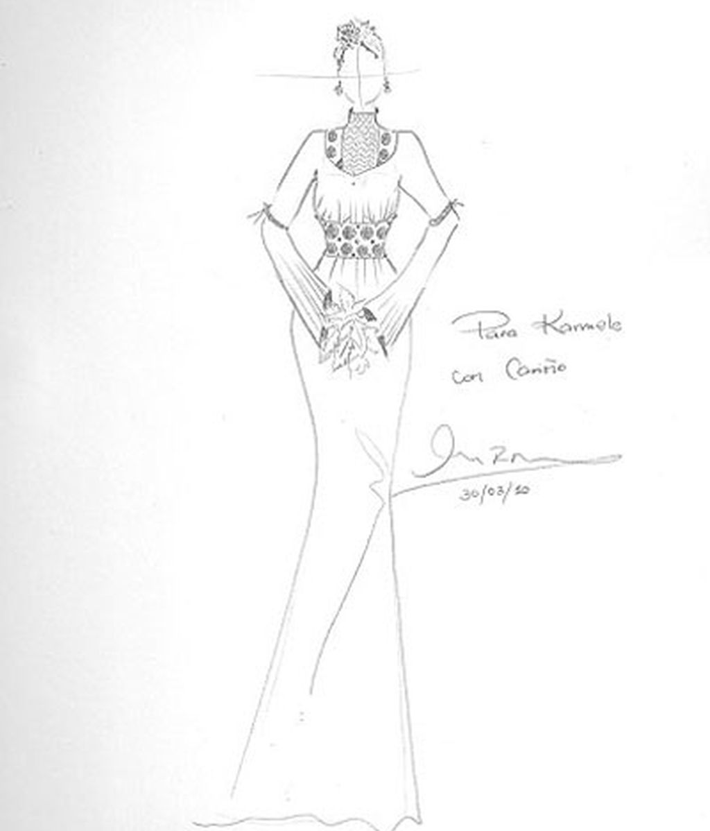 Los vestidos de novia de Karmele