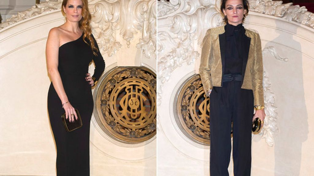 Olivia de Borbón y Laura Ponte