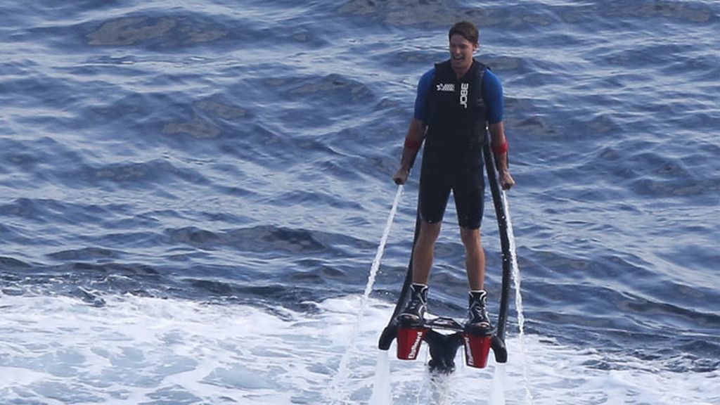 Flyboard: el nuevo deporte de los famosos