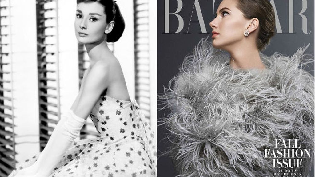 Audrey Hepburn y su nieta Emma Ferrer de 20 años