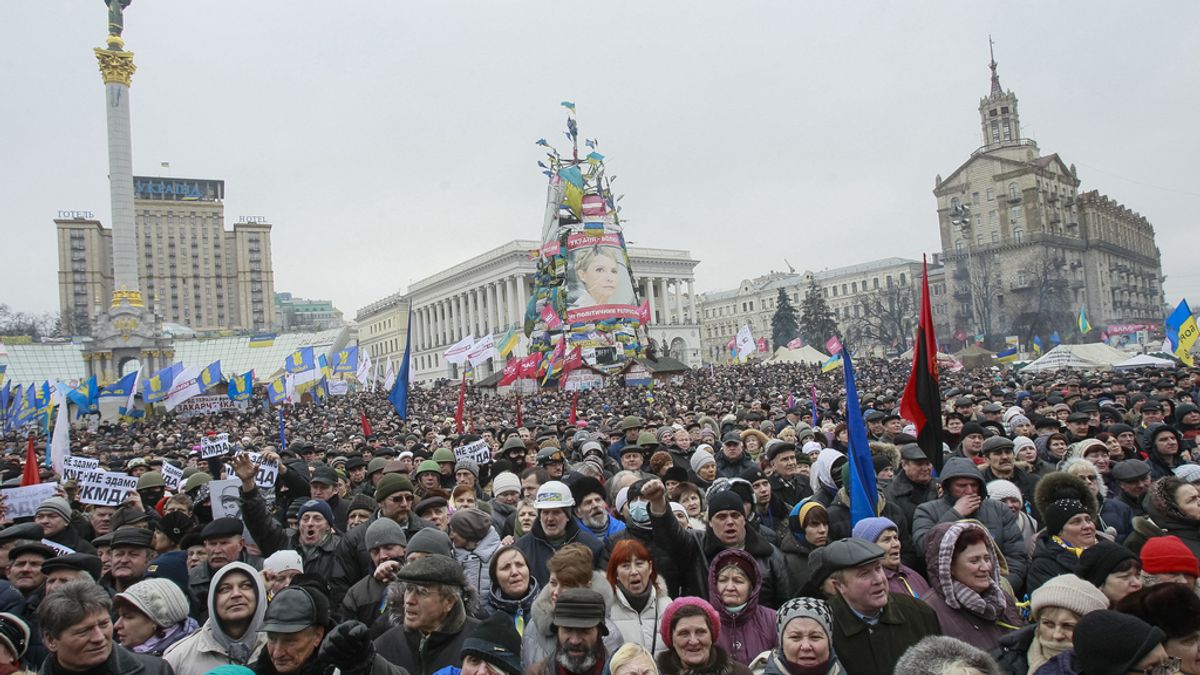 Un partido ultraderechista vuelve a ocupar  la sede del ayuntamiento de Kiev