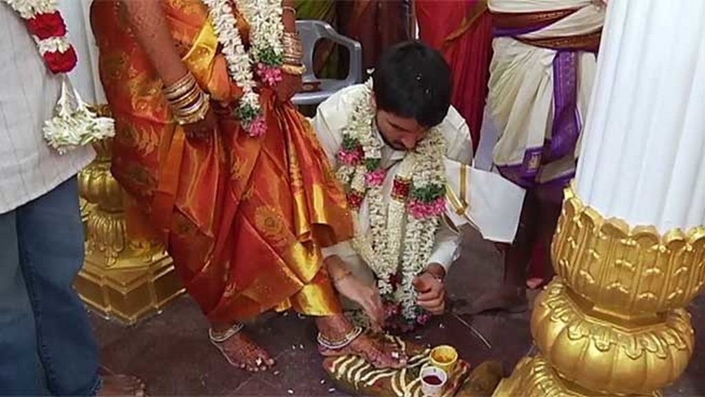 La celebración de la boda