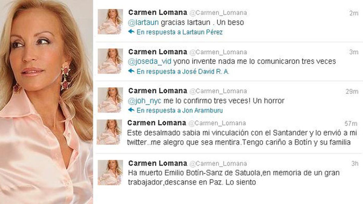 Twitter Carmen Lomana
