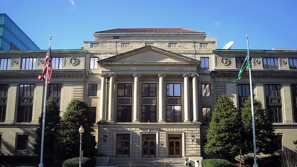 La sede de la National Geographic en Washington, EEUU