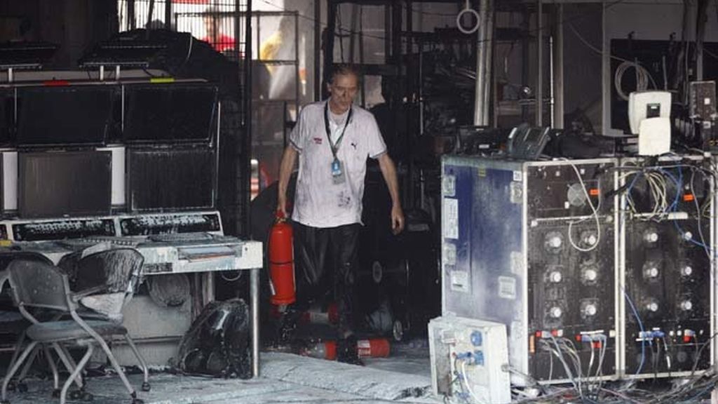 Incendio en Montmeló