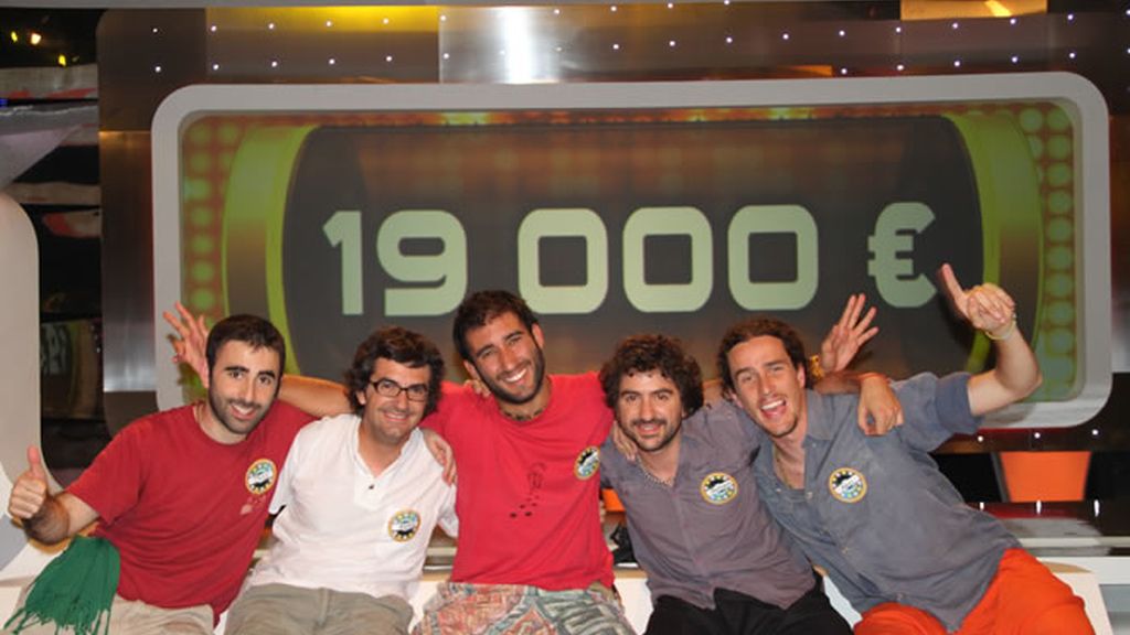 'Los Trotamundos' ganan el primer bote del programa