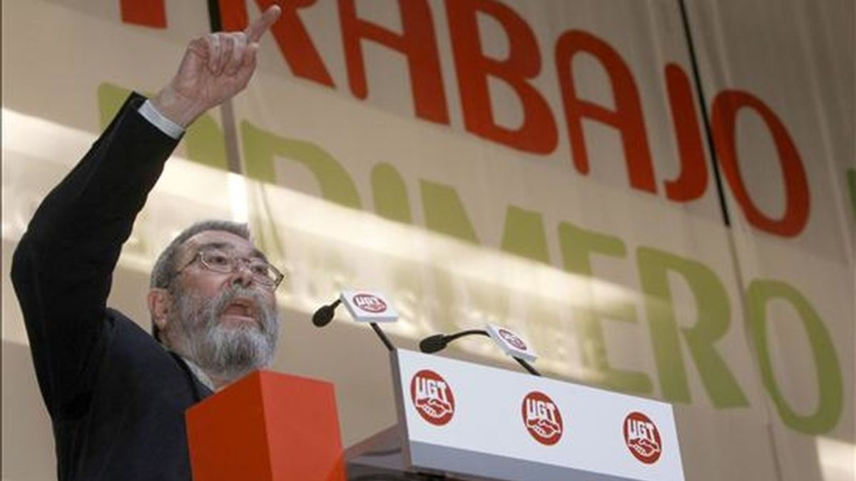 Cándido Méndez comienza su quinto mandato al frente de un sindicato que dirige desde 1994. Vídeo: Atlas.