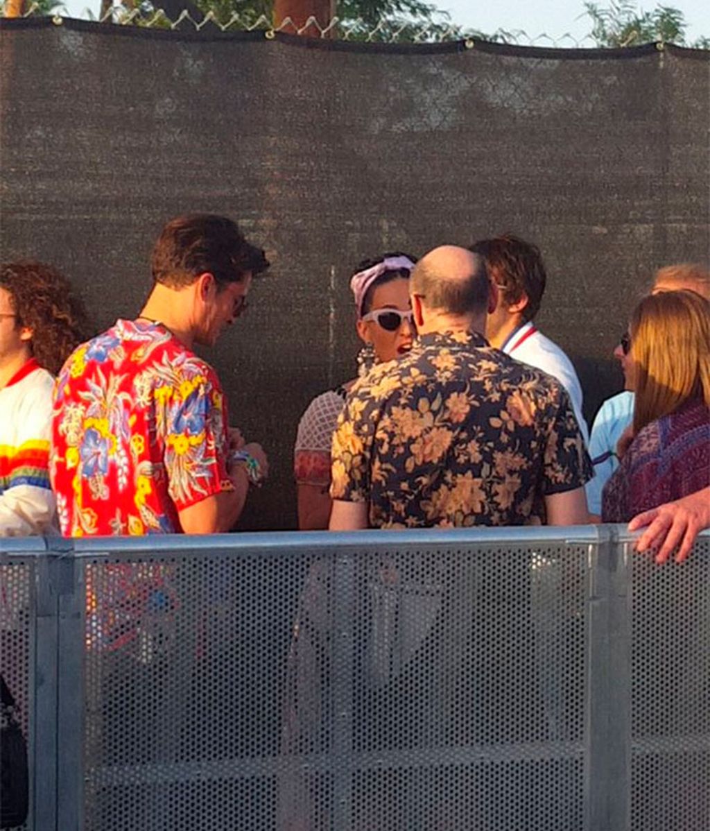Katy Perry y Orlando Bloom no se esconden de Miranda Kerr