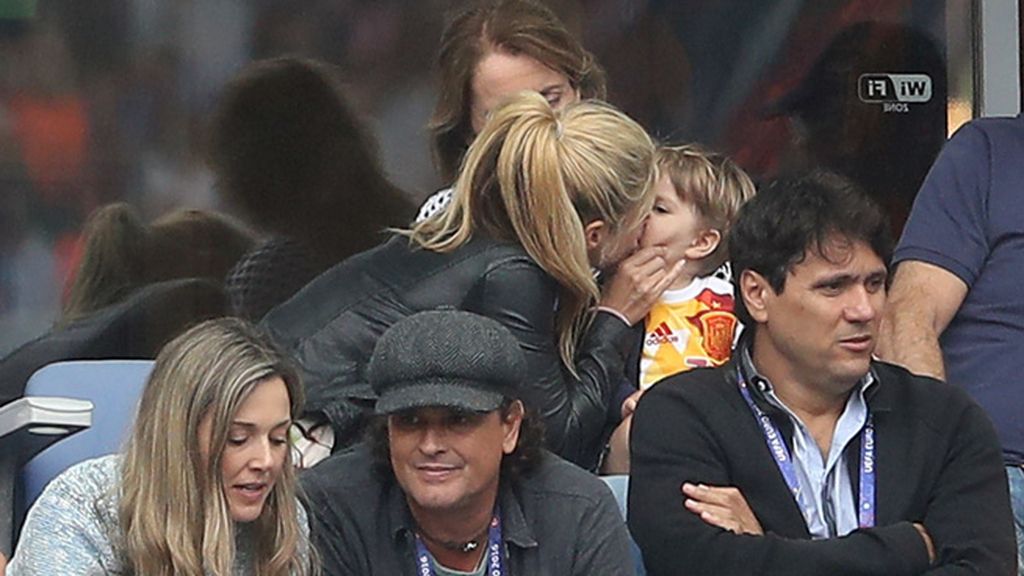 Shakira ejerció de madraza con Milan y Sasha