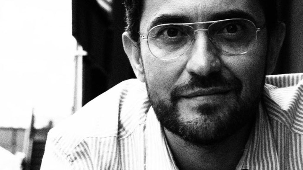 Máxim Huerta, en blanco y negro