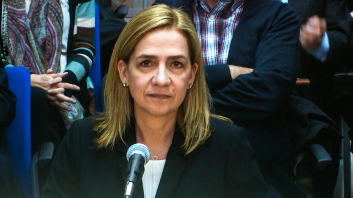 Infanta Cristina declara en el juicio del caso Nóos