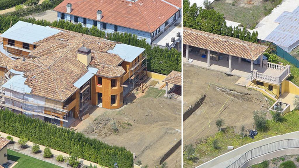 La mansión cuenta con piscinas, gimnasio y pista de baloncesto