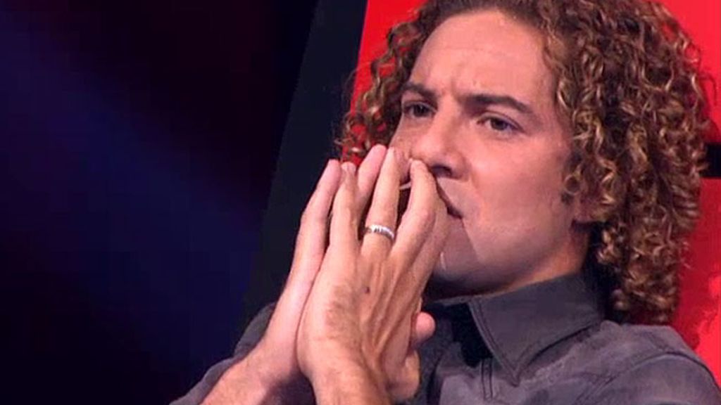Si la cara es el espejo del alma, Bisbal está lleno de emociones